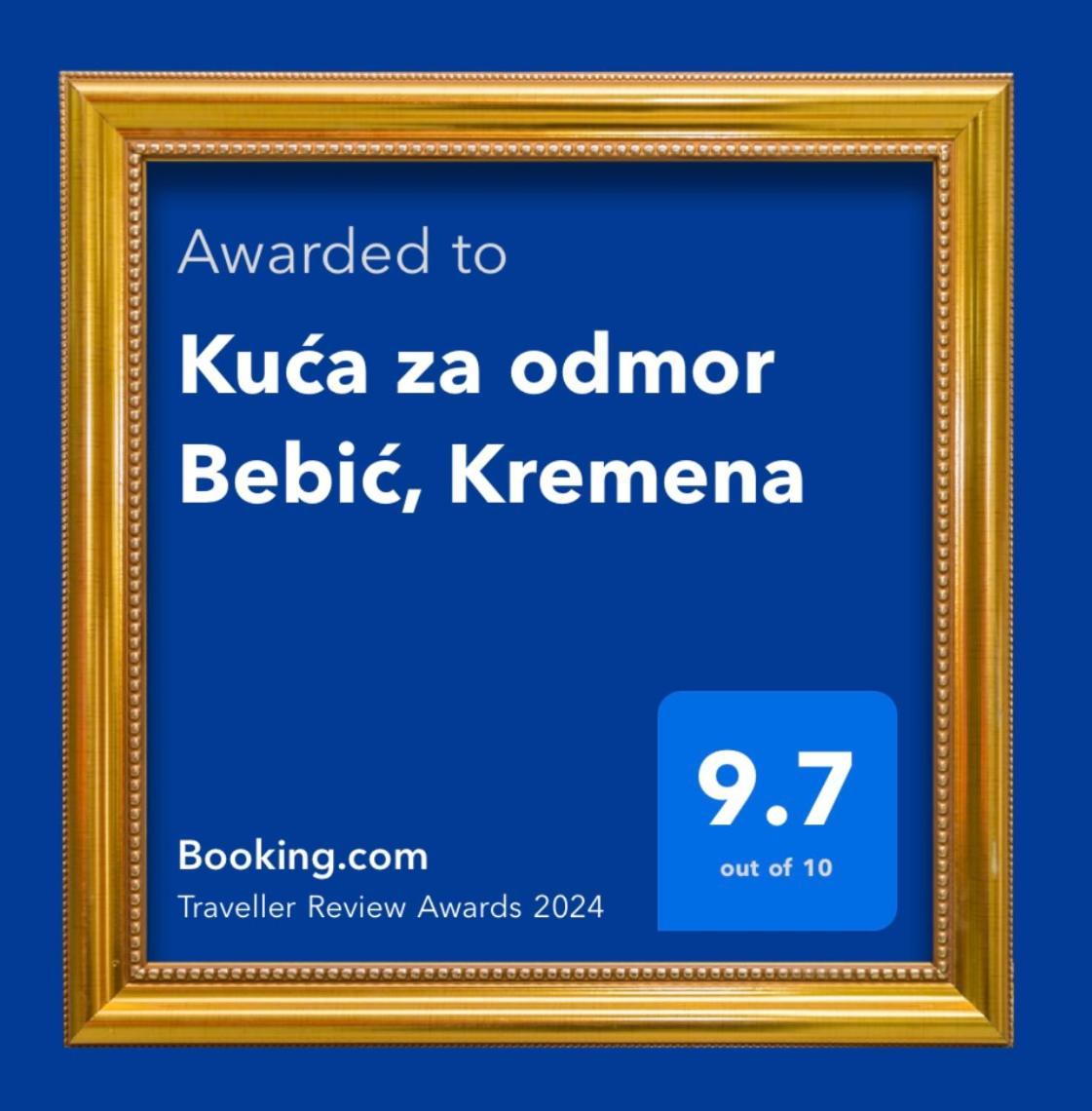 Kuca Za Odmor Bebic, Kremena Βίλα Klek Εξωτερικό φωτογραφία